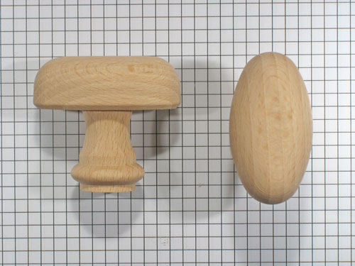 Deurkruk beuken klein zonder pen