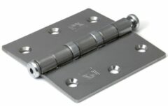 Kogellagerscharnier 76x76 mm rechte hoek losse pen