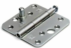 Scharnier 89x89 mm SKG3 staal verzinkt