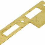 Nemef sluitplaat P1266/5 messing