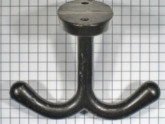 Kapstok onderbouw, ijzer geroest