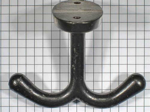 Kapstok onderbouw, ijzer geroest