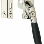 Intersteel SKG1 Afsluitbare raamsluiting rechts Ton 400 nikkel/ebbenhout compleet