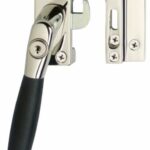 Intersteel SKG1 Afsluitbare raamsluiting Links Ton 400 nikkel/ebbenhout compleet