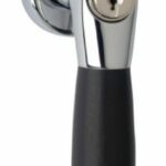 Raamkruk Ton 400 afsluitbaar op ovaal rozet chroom