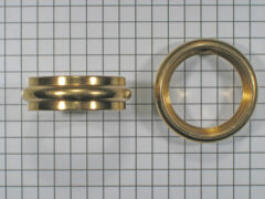 Messing stoelpootring