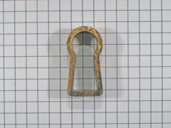 Sleutelentree messing antiek