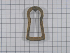 Sleutelentree messing antiek