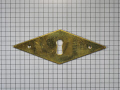 Sleutelplaat messing