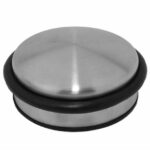 Deurstopper 92x40 mm vloermodel losse schijf rvs finish