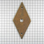 Achterplaat ruit verbronsd