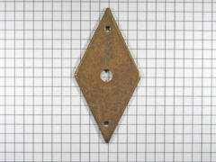 Achterplaat ruit verbronsd