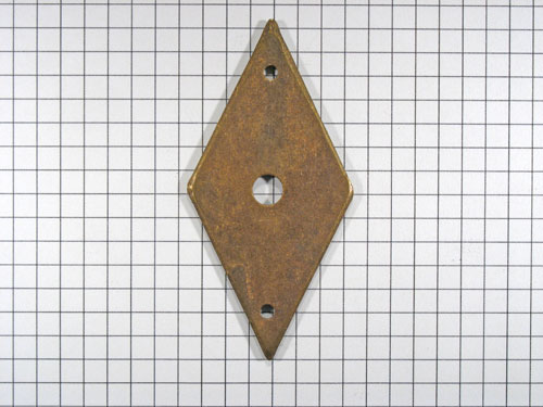 Achterplaat ruit verbronsd