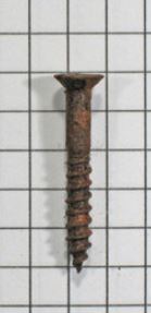 200 x platkopschroef 3,5 x 25 ijzer geroest