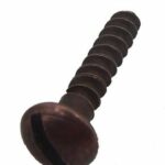 Bolkpschroef 3x16 brons antiek