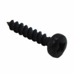 Schroeven 16 mm zwart