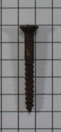 200 stuks platkopschroeven 3,0 x 25 ijzer geroest