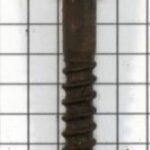 200 st ijzer geroeste bolkopschroef 6,0 x 40