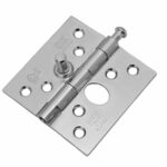 Scharnier 76x76 mm SKG2 staal verzinkt