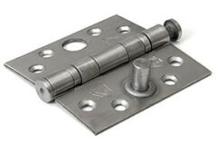 Kogellagerscharnier 89x89 mm rechte hoek SKG3 RVS