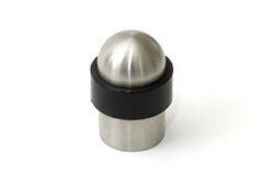 Deurstopper 29x51mm vloermodel met ronde bovenkant RVS