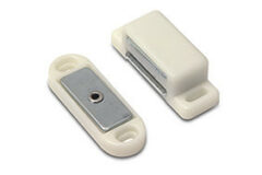 Magneetsnapper 4 kg kunststof tegenplaat wit