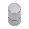 Knop recht Ø13mm rvs