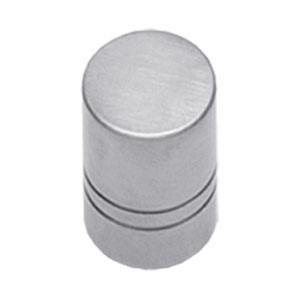 Knop recht Ø13mm rvs