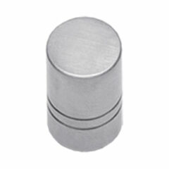 Intersteel knop recht Ø18mm rvs