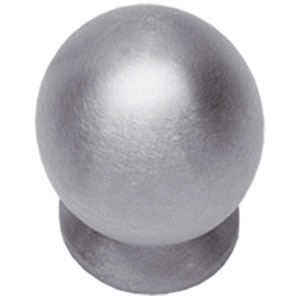 Intersteel Knop bolrond achterplaat Ø25mm rvs