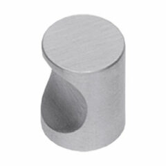 Knop vingergrip Ø15mm rvs