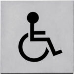 Pictogram zelfklevend vierkant 76x76 WC rminder valide vs