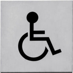 Pictogram zelfklevend vierkant 76x76 WC rminder valide vs