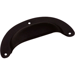 Komgreep zwart