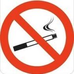 sticker roken verboden