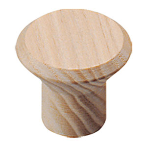 Knop 32mm taps essenhout