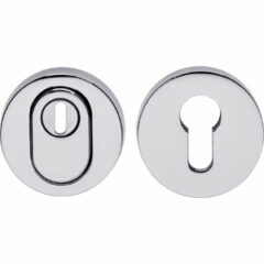 Intersteel SKG3 Veiligheid-rozet + kerntrekbeveiliging chroom