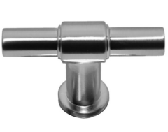 T-greep RVS-Look 55 mm