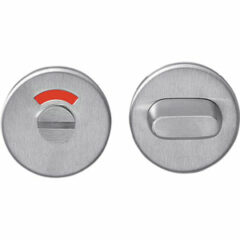 WC-sluiting 5mm rond plat verdekt rvs