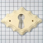 Sleutelplaat been horizontaal 34x49 mm