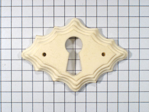 Sleutelplaat been horizontaal 34x49 mm