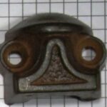 Losse eindsteun voor bevestiging spanjoletstang 5273.000