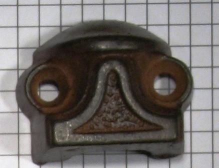 Losse eindsteun voor bevestiging spanjoletstang 5273.000