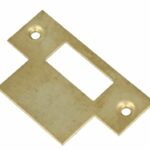 Nemef sluitplaat P1255/5 messing