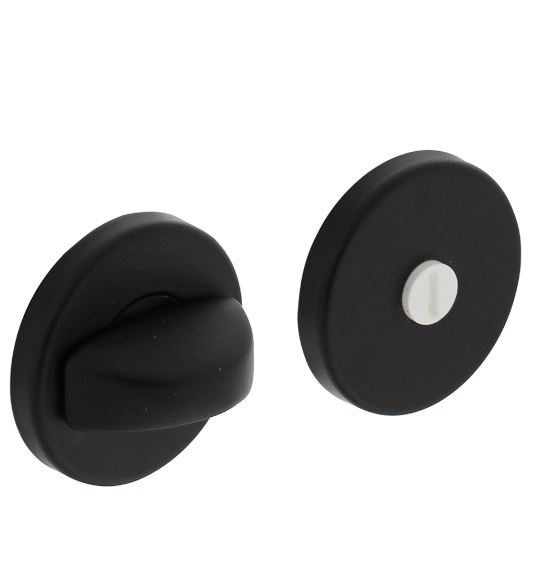 Intersteel wc-sluiting ø50x7mm + 7mm nokken met 8 mm stift zwart