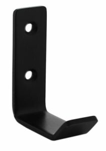 Jashaak gebogen 20x60mm zwart