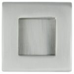 Schuifdeurkom 50 mm rvs-look