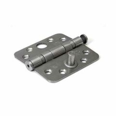 Kogellagerscharnier 76x76 mm ronde hoek SKG2 RVS