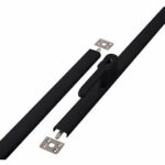 Espagnolet-sluiting opbouw SKG2 links & rechts toepasbaar 530 - 2500 mm zamac zwart