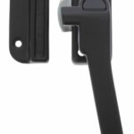 Starx raamsluiting Rechts met nok en knop Zwart